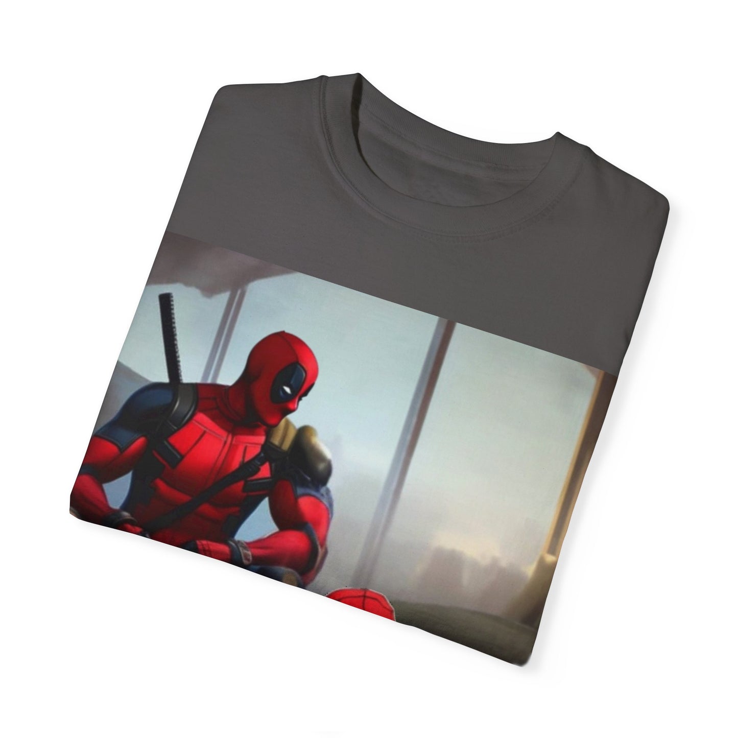 PVDP and Webslinger Chillin- Unisex Garment-Dyed T-shirt