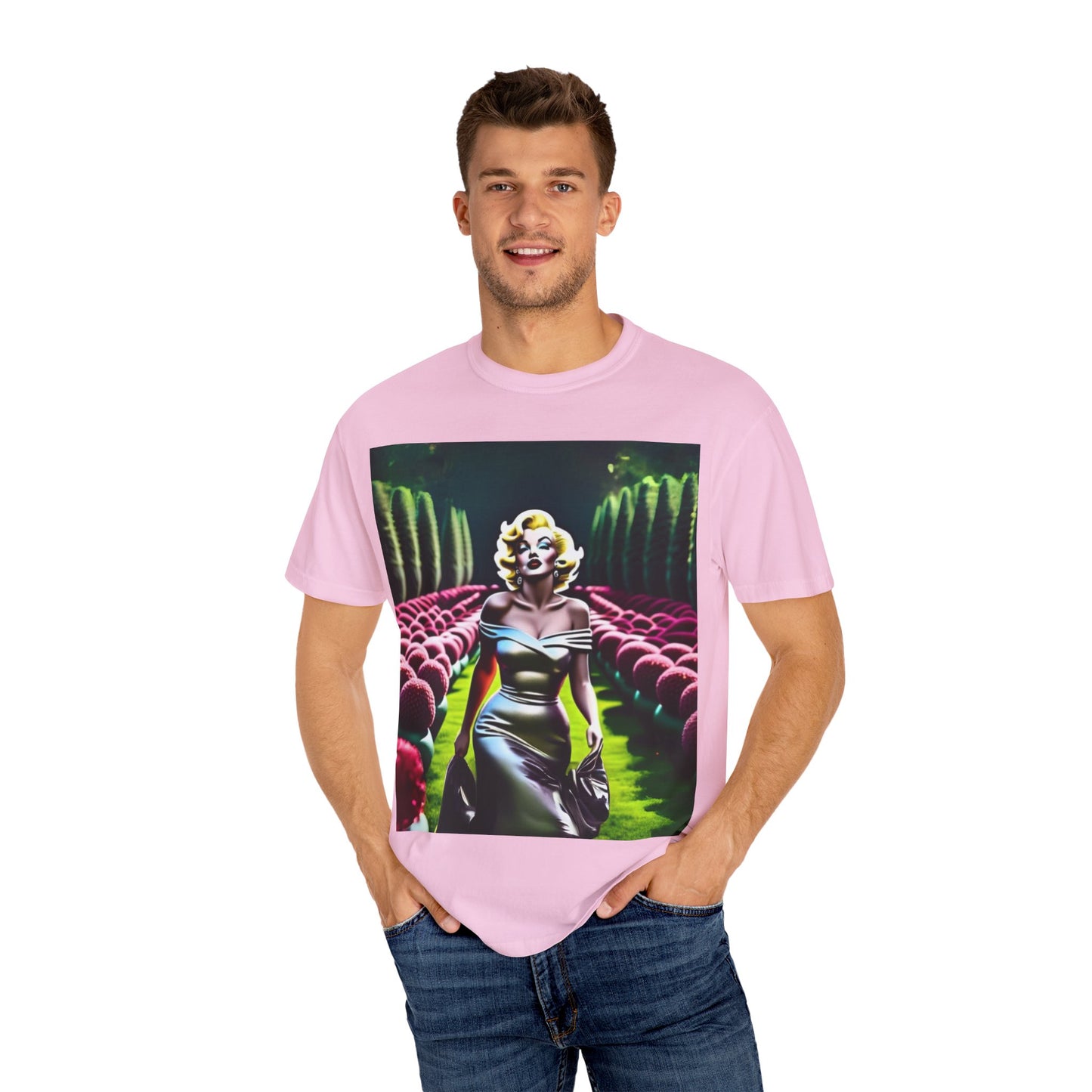 Mj Marilyn - Unisex Garment-Dyed T-shirt