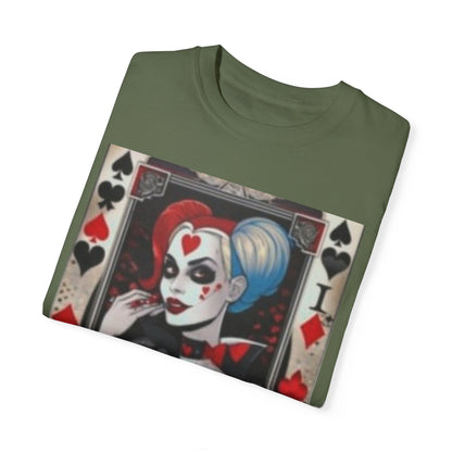 My Queen Card Queen - Unisex Garment-Dyed T-shirt