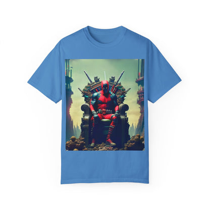 PVDP Boom Throne Unisex Garment-Dyed T-shirt