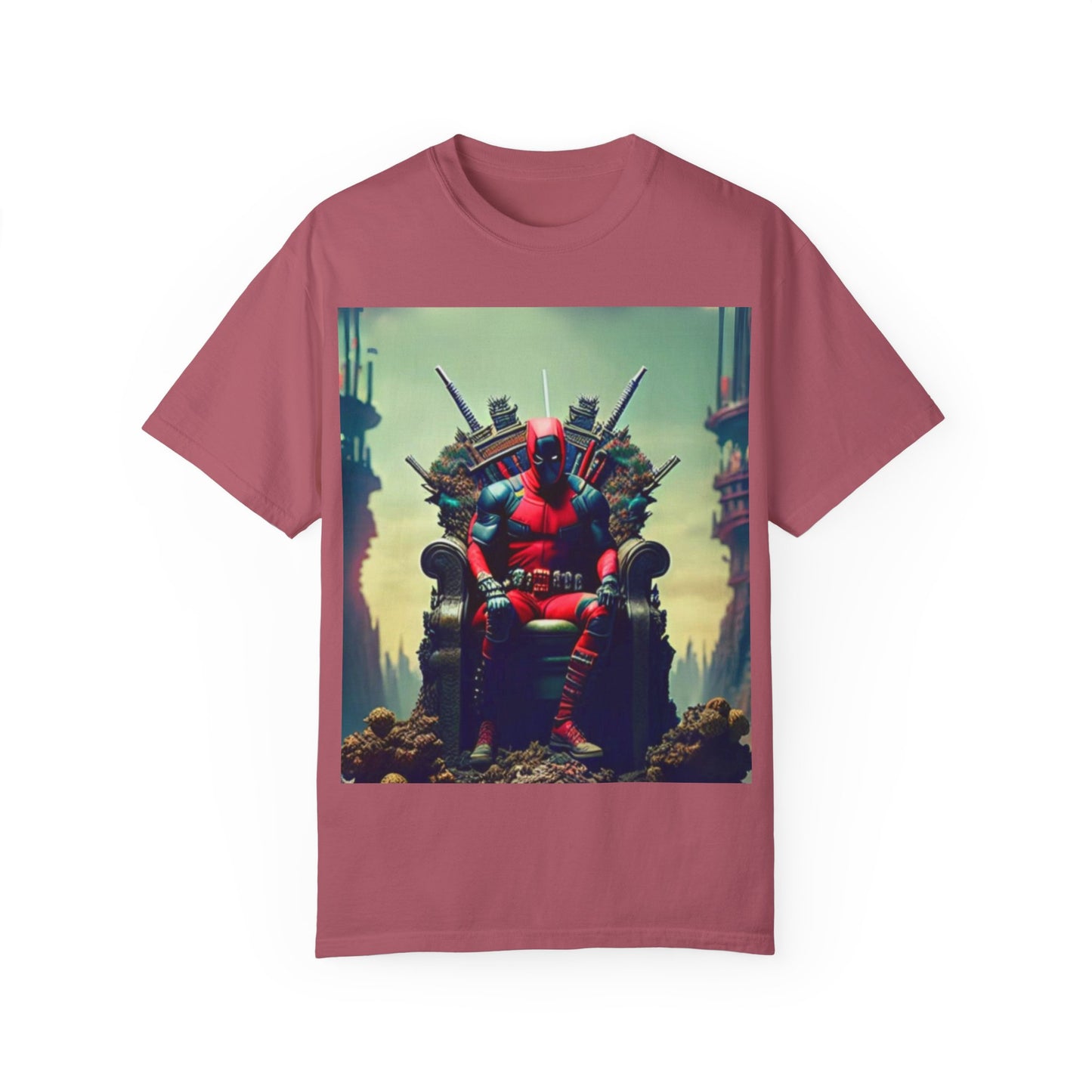 PVDP Boom Throne Unisex Garment-Dyed T-shirt