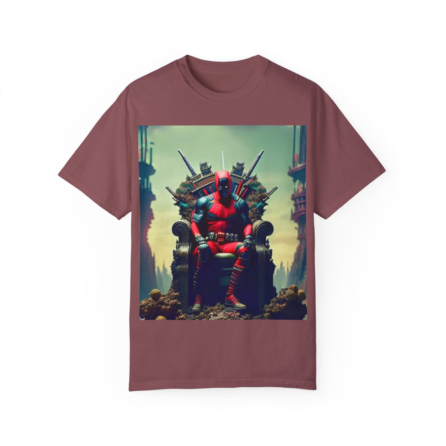 PVDP Boom Throne Unisex Garment-Dyed T-shirt